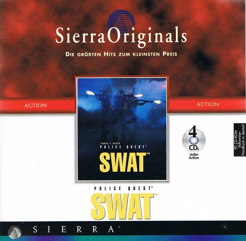Manual for Daryl F. Gates' Police Quest: SWAT (Windows and Windows 3.x) (Sierra Originals): Front