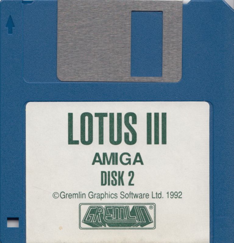 Media for Lotus: The Ultimate Challenge (Amiga) (Alternate Disk design): Disk 2