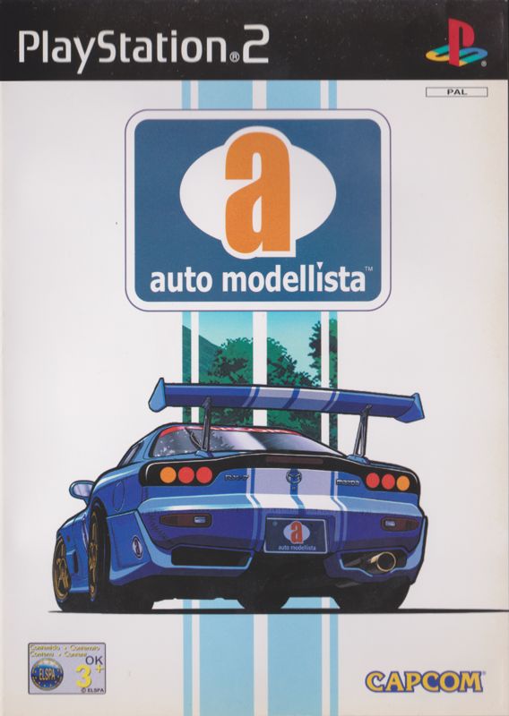 Front Cover for Auto Modellista (PlayStation 2)