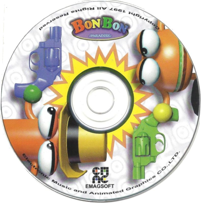 Media for Bon Bon Paradise (DOS and Windows)