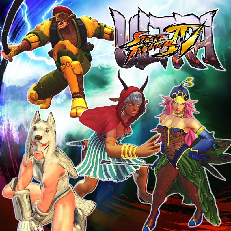 Front Cover for Ultra Street Fighter IV: 2014 Challengers Wild Pack (PlayStation 3) (download release)