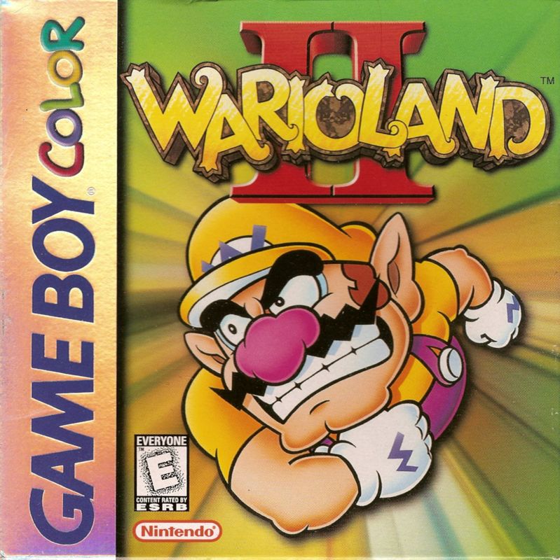 Front Cover for Wario Land II (Game Boy Color)