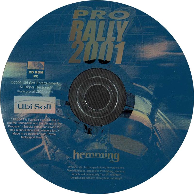 Media for Pro Rally 2001 (Windows) (Budget re-release)