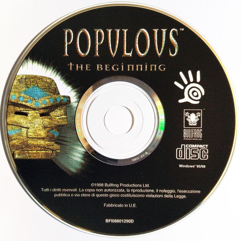 Media for Populous: The Beginning (Windows)