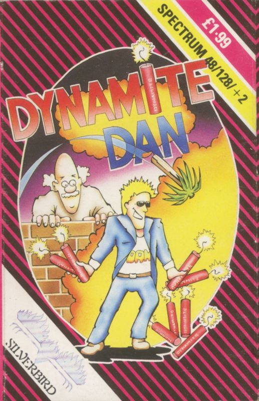 Front Cover for Dynamite Dan (ZX Spectrum) (budget re-release)