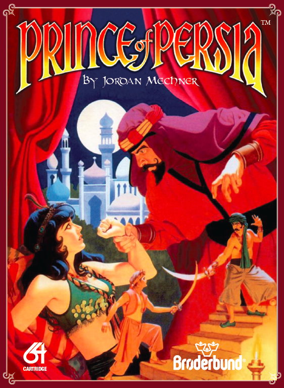 Front Cover for Prince of Persia (Commodore 64)