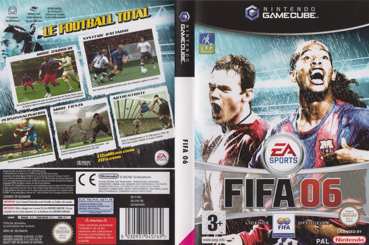 Full Cover for FIFA Soccer 06 (GameCube)