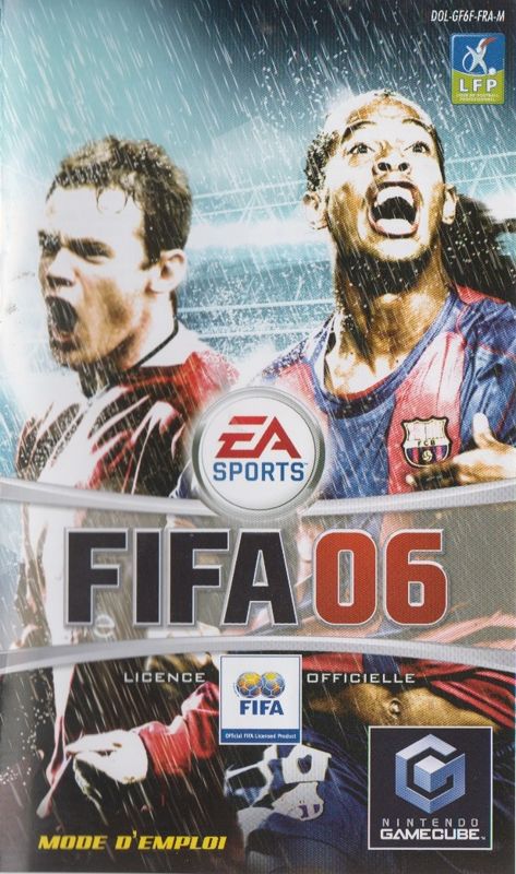Manual for FIFA Soccer 06 (GameCube): Front