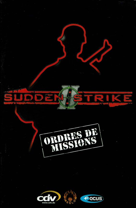 Manual for Sudden Strike II (Windows): Front