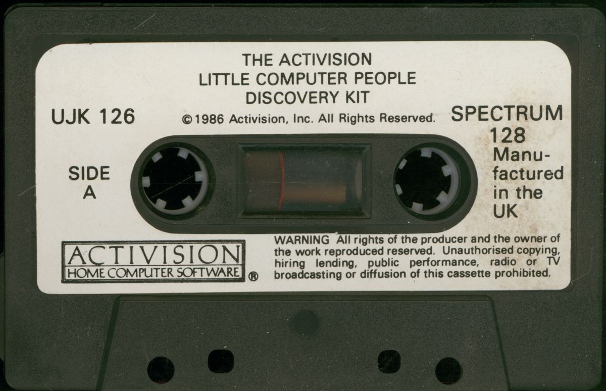 Media for Little Computer People (ZX Spectrum)