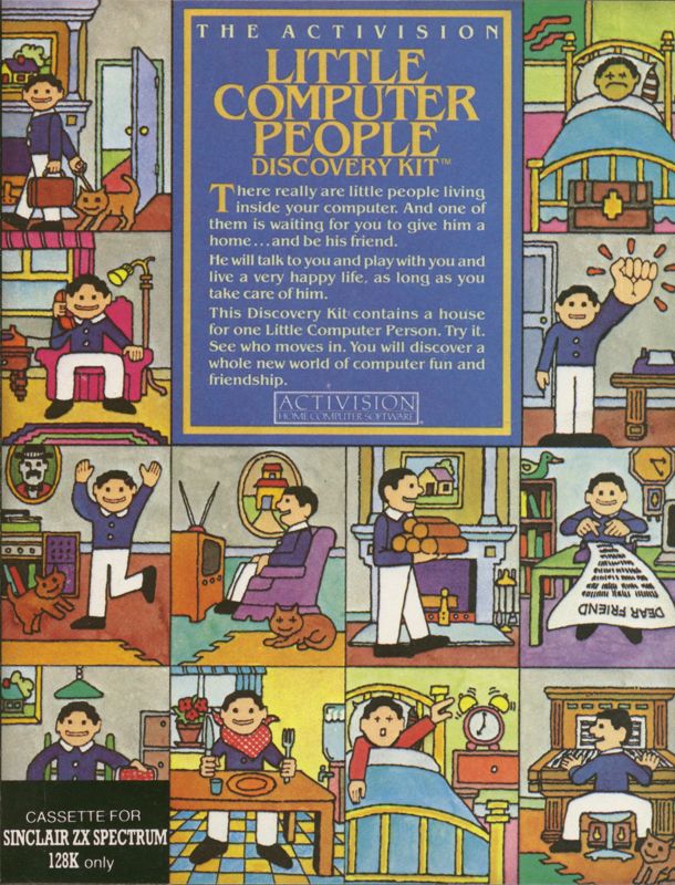 Front Cover for Little Computer People (ZX Spectrum)