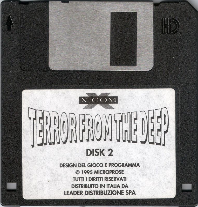 Media for X-COM: Terror from the Deep (DOS): Disk 2