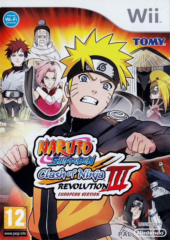Naruto Shippuden: Clash of Ninja Revolution 3 - European Version