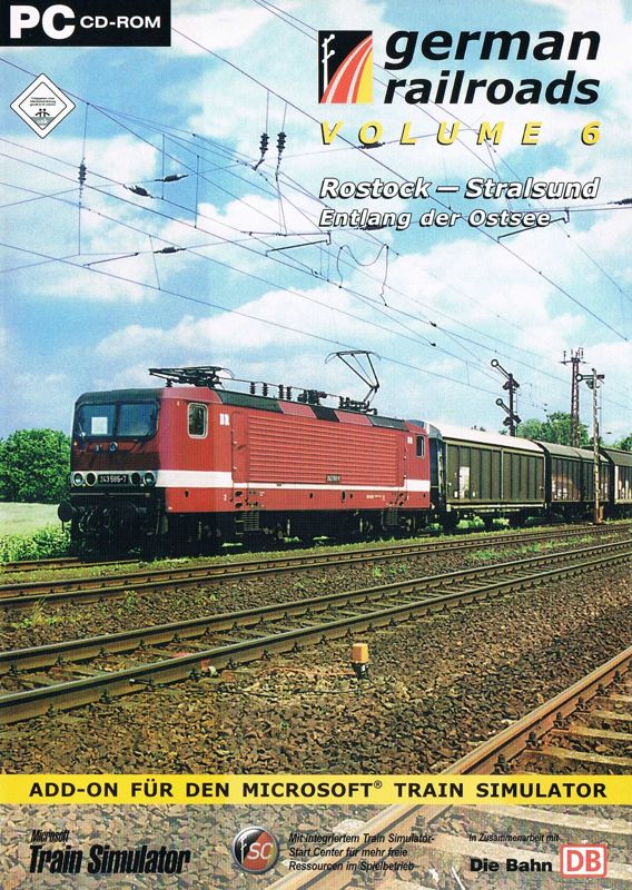 Front Cover for German Railroads: Volume 6 - Entlang der Ostsee: Rostock - Stralsund (Windows)