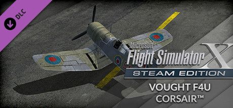 Front Cover for Microsoft Flight Simulator X: Steam Edition - Vought F4U Corsair (Windows) (Steam release)