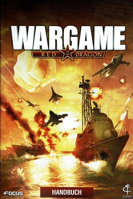 Manual for Wargame: Red Dragon (Windows): Front