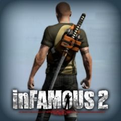 Front Cover for inFAMOUS 2: Samurai Sword (PlayStation 3) (download release)
