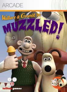 Front Cover for Wallace & Gromit in Muzzled! (Xbox 360)