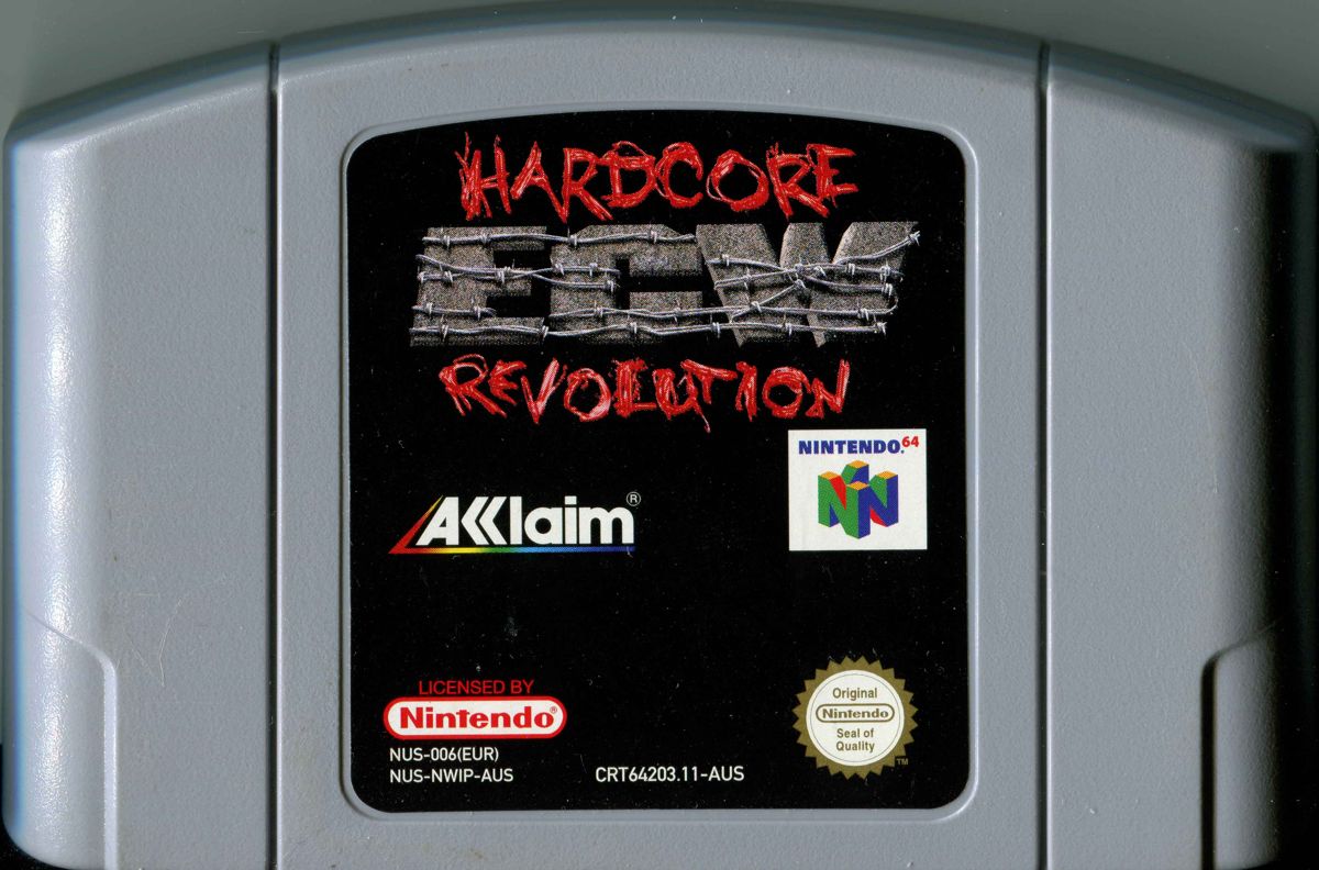 Media for ECW Hardcore Revolution (Nintendo 64)