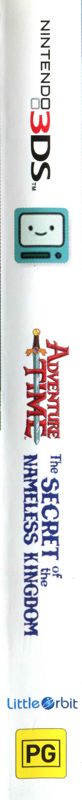 Spine/Sides for Adventure Time: The Secret of the Nameless Kingdom (Nintendo 3DS)