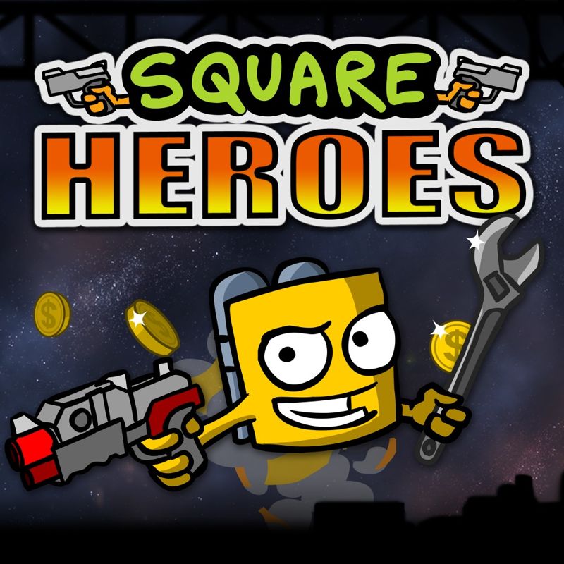 Front Cover for Square Heroes (PlayStation 4) (download release)