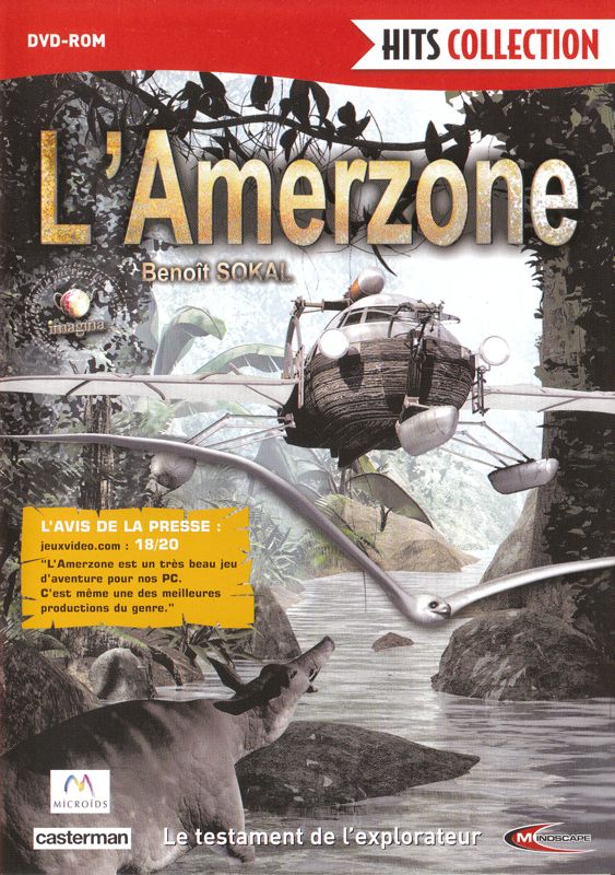Other for Amerzone: The Explorer's Legacy (Windows) (Hits Collection release): Keep Case Front Cover