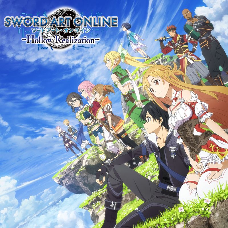 Front Cover for Sword Art Online: Hollow Realization (PlayStation 4) (download release)