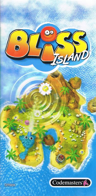 Manual for Bliss Island (PSP): Front