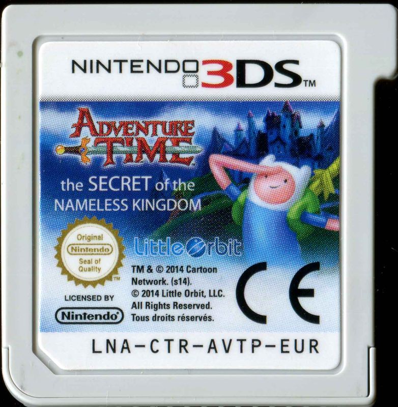 Media for Adventure Time: The Secret of the Nameless Kingdom (Nintendo 3DS): Front