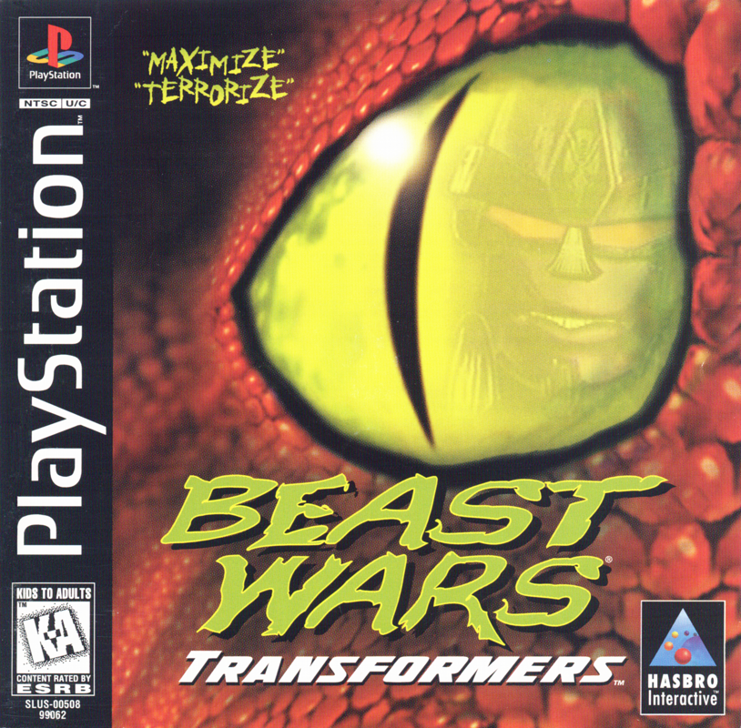 Front Cover for Beast Wars: Transformers (PlayStation)