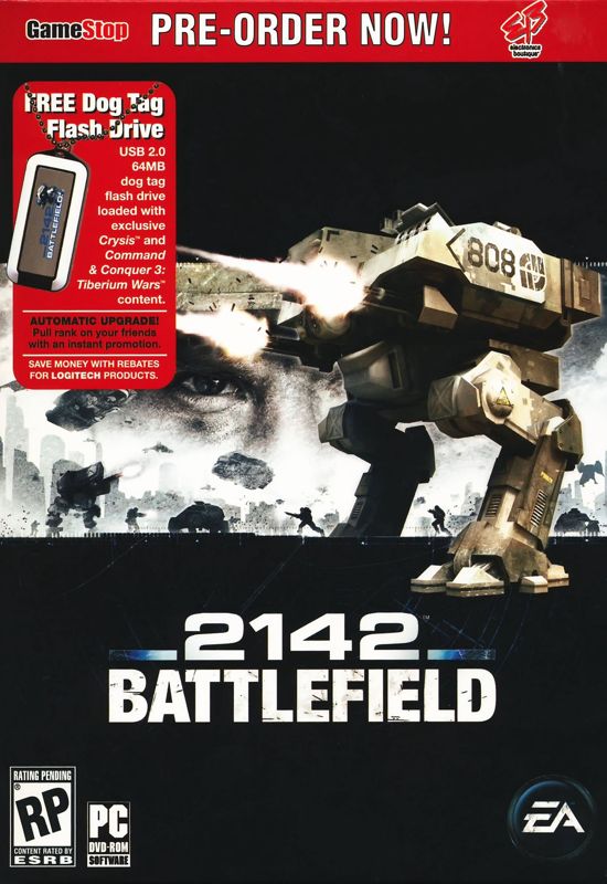 Battlefield 2142 cover or packaging material - MobyGames