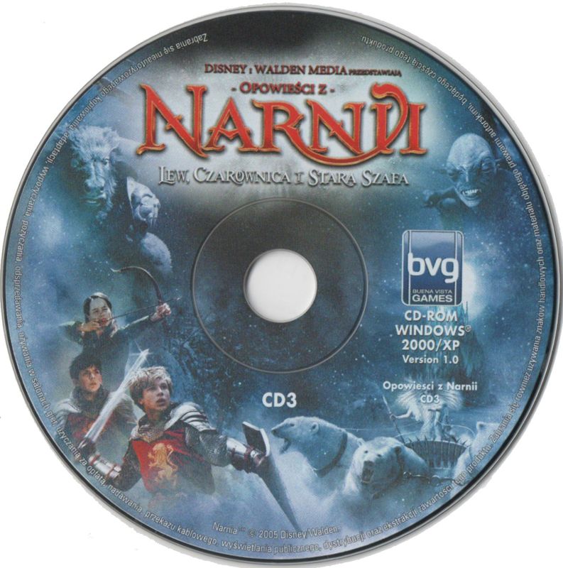Media for The Chronicles of Narnia: The Lion, the Witch and the Wardrobe (Windows): Disc 3