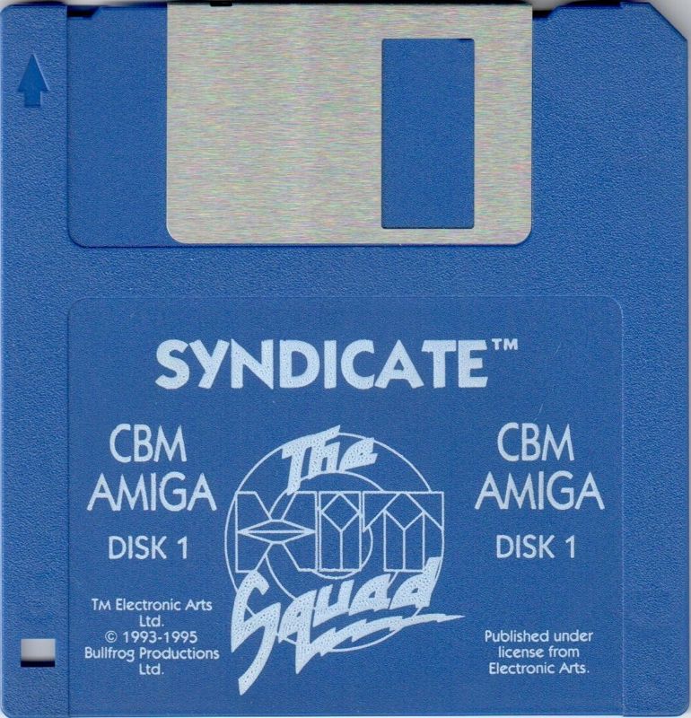 Media for Syndicate (Amiga) (Hit Squad "Platinum Edition" budget re-release)