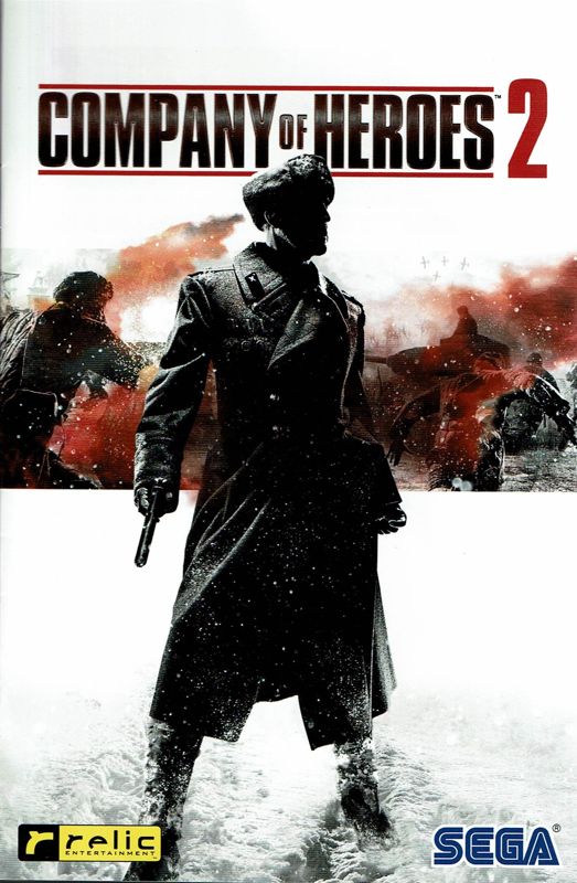 Manual for Company of Heroes 2 (Windows) (Retail Steam release): Front