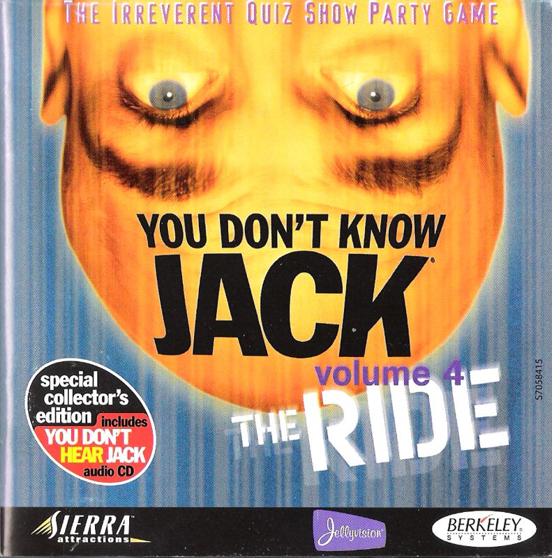 Other for You Don't Know Jack: Volume 4 - The Ride (Windows): Jewel Case - Front