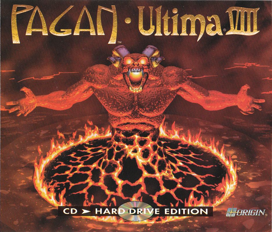 Pagan: Ultima VIII cover or packaging material - MobyGames