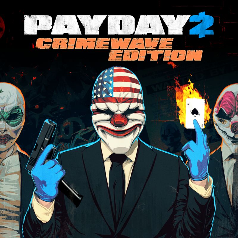 Front Cover for Payday 2: Crimewave Edition (PlayStation 4) (download release)