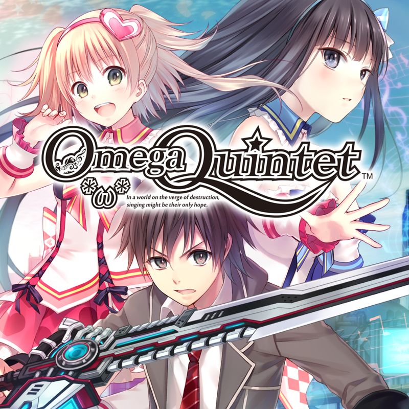 Front Cover for Omega Quintet (PlayStation 4) (download release)