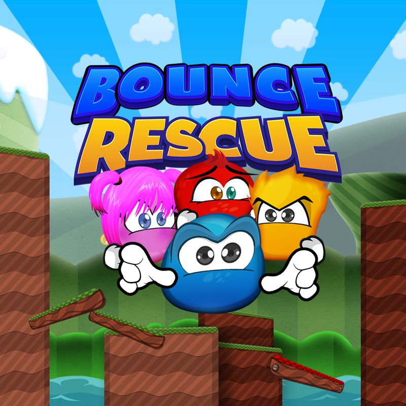 Front Cover for Bounce Rescue (PlayStation 4) (download release)