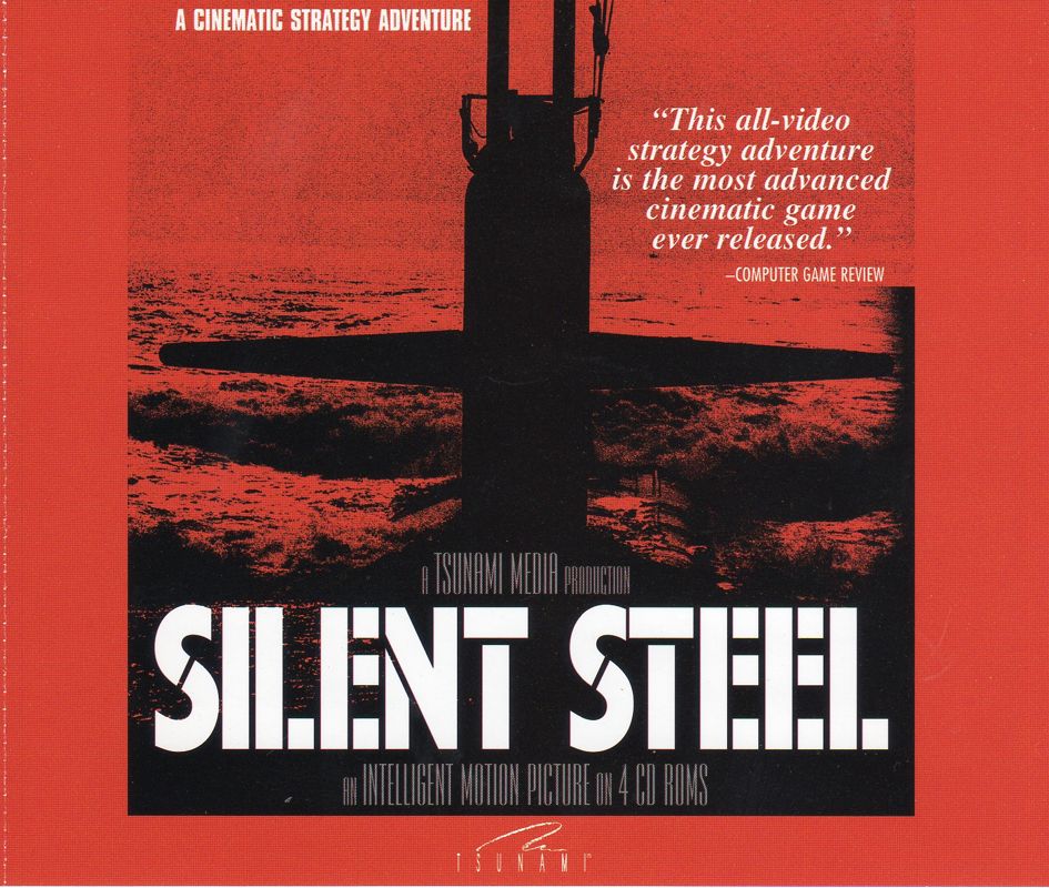 Other for Silent Steel (Windows 3.x) (CD-ROM (Non-MPEG) Release): Jewel Case - Front