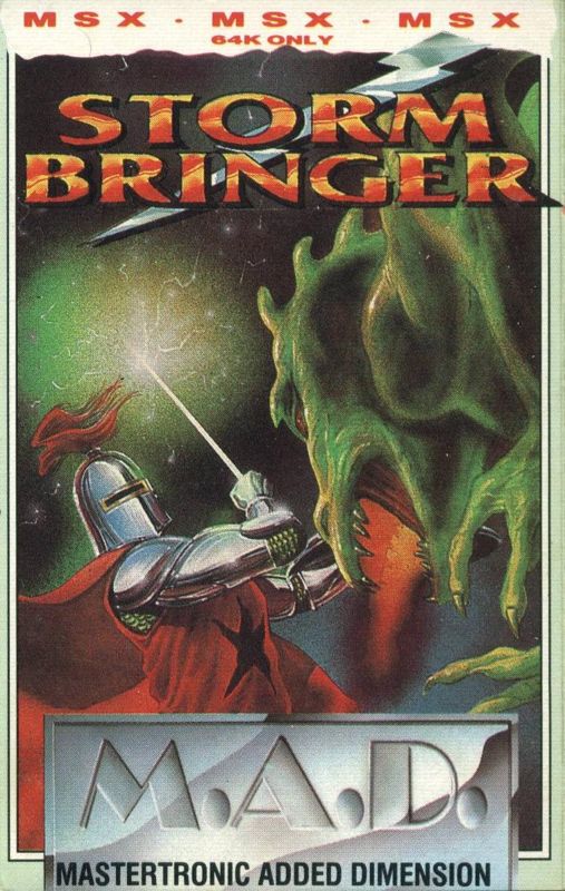 Front Cover for Stormbringer (MSX)