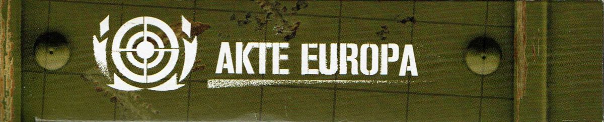 Spine/Sides for Akte Europa (Windows): Top