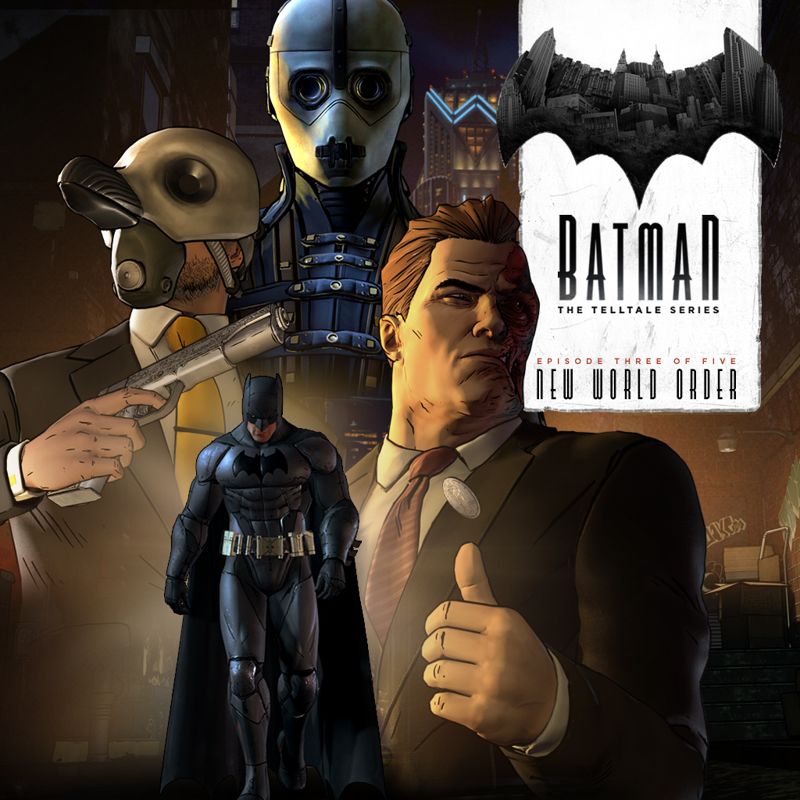 Front Cover for Batman: The Telltale Series - Episode Three of Five: New World Order (PlayStation 3 and PlayStation 4) (download release)