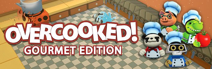 Front Cover for Overcooked!: Gourmet Edition (Windows) (Steam release)