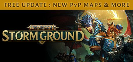 Front Cover for Warhammer: Age of Sigmar - Storm Ground (Windows) (Steam release): Free Update: New PvP Maps & More