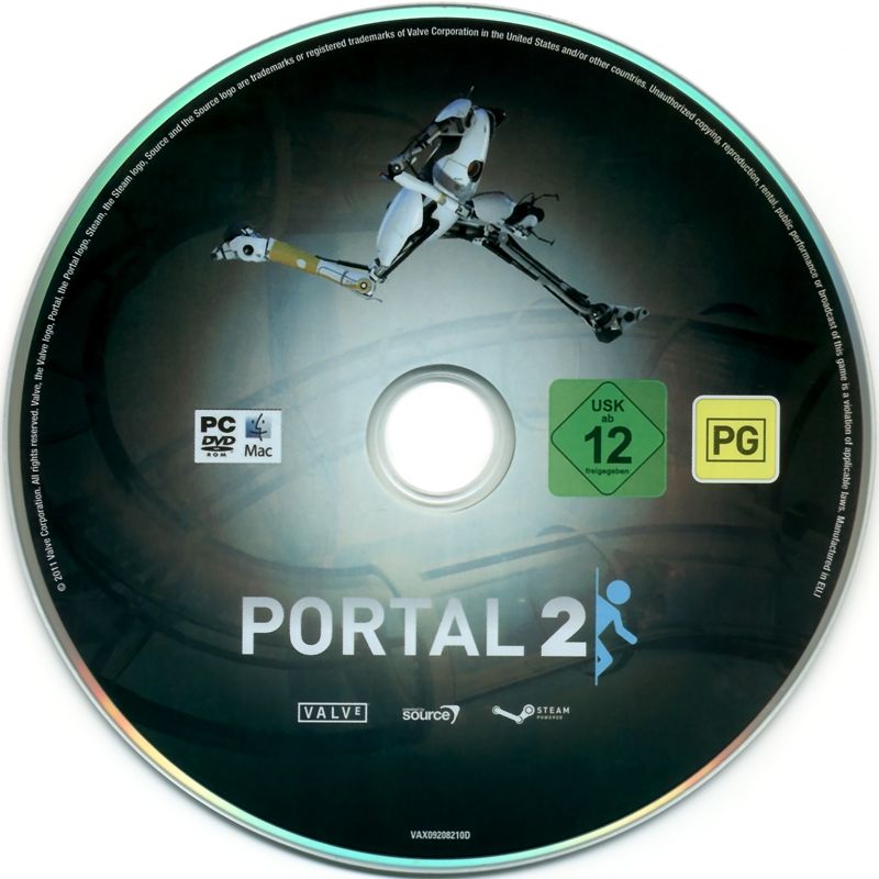 Portal 2 Cover Or Packaging Material MobyGames