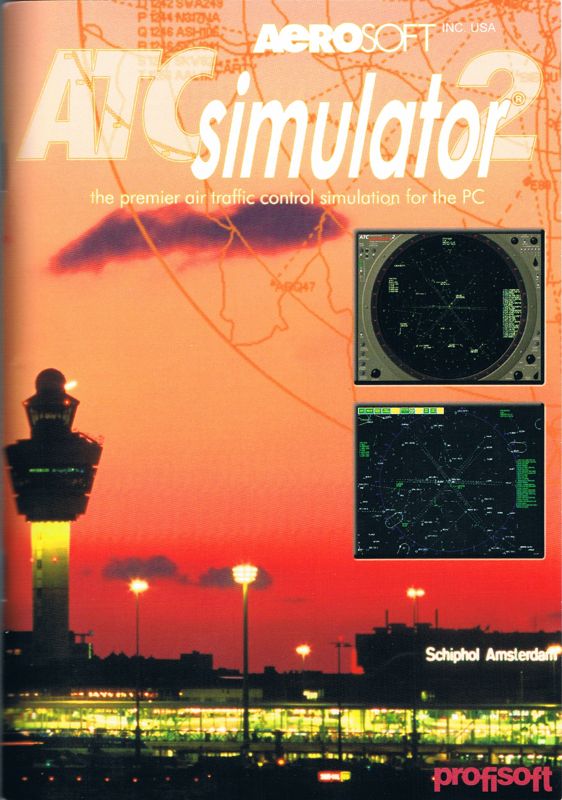 Manual for ATCsimulator2 (Windows) (European (unofficial) release by ProfiSoft.): Front