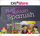 Front Cover for Play & Learn Spanish (Nintendo DSi) (download release)