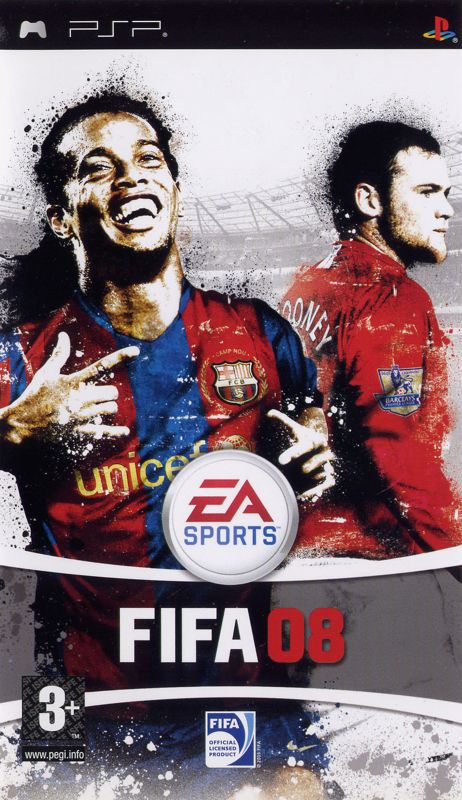 Front Cover for FIFA Soccer 08 (PSP)