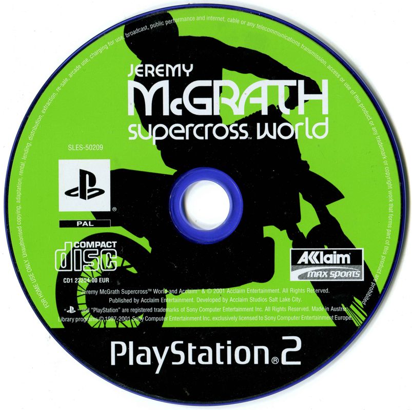 Media for Jeremy McGrath Supercross World (PlayStation 2)